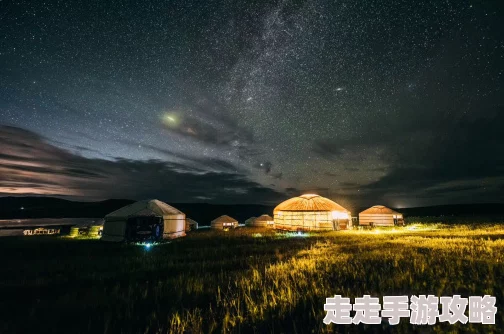 色伦草原上的星空露营基地2025年全新升级打造沉浸式观星体验
