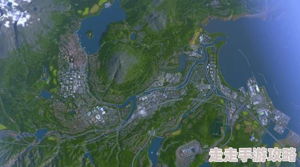 探讨城市天际线,哪一幅图像展现最平坦的地势特征 探讨城市天际线,哪一幅图像展现最平坦的地势特征